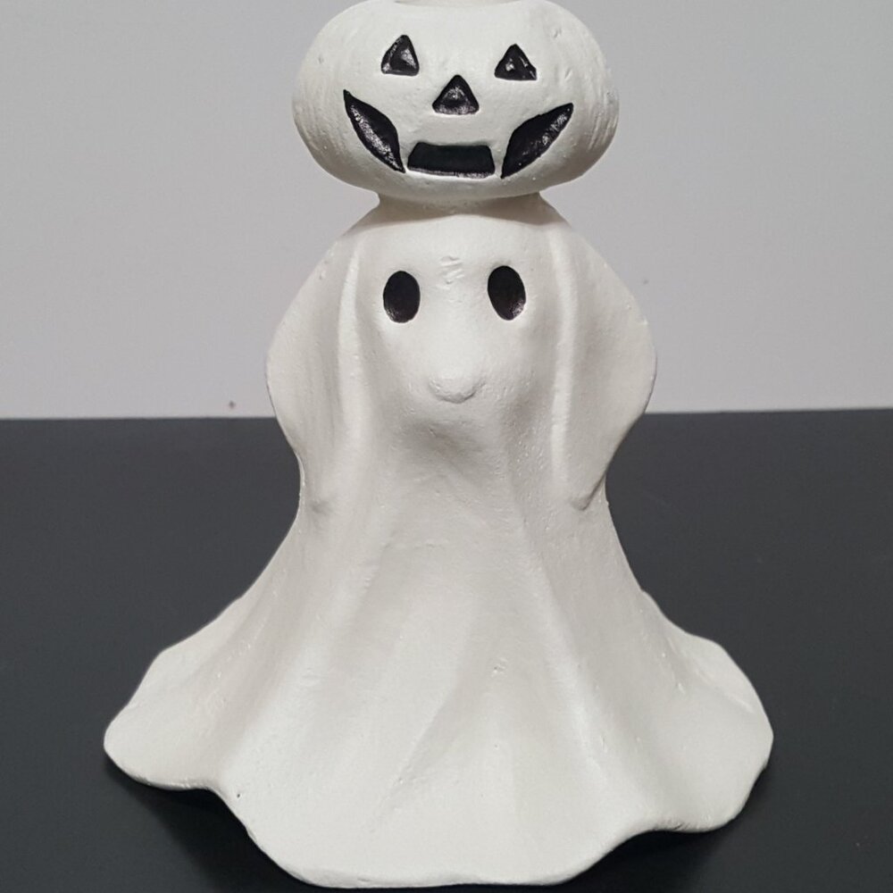 NEW Pottery Barn SCARY SQUAD Doug the Dog Icon Taper Holder 5.75" NIB Halloween